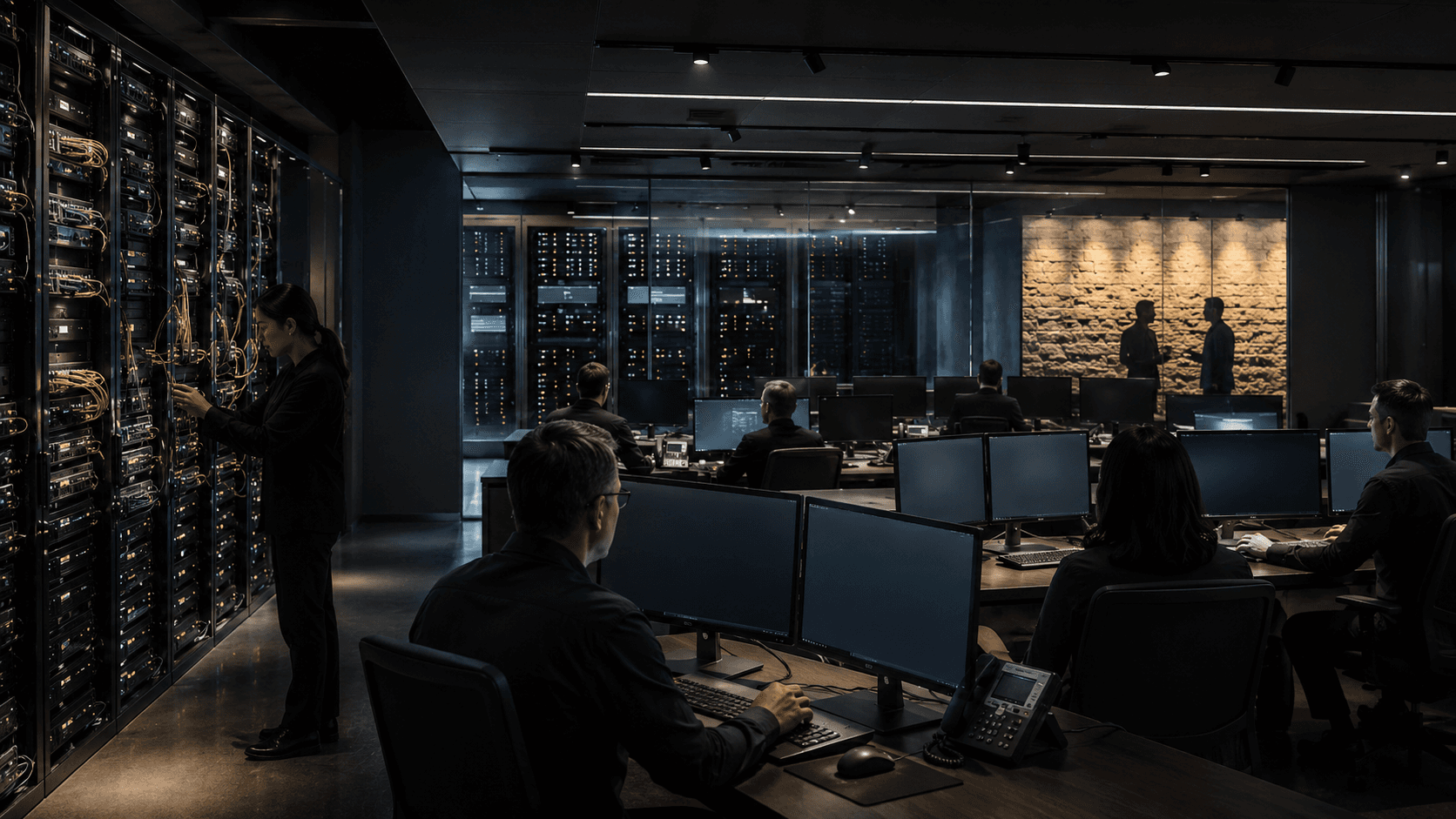Editorial infrastructure image for 01 SYSTEM SRL