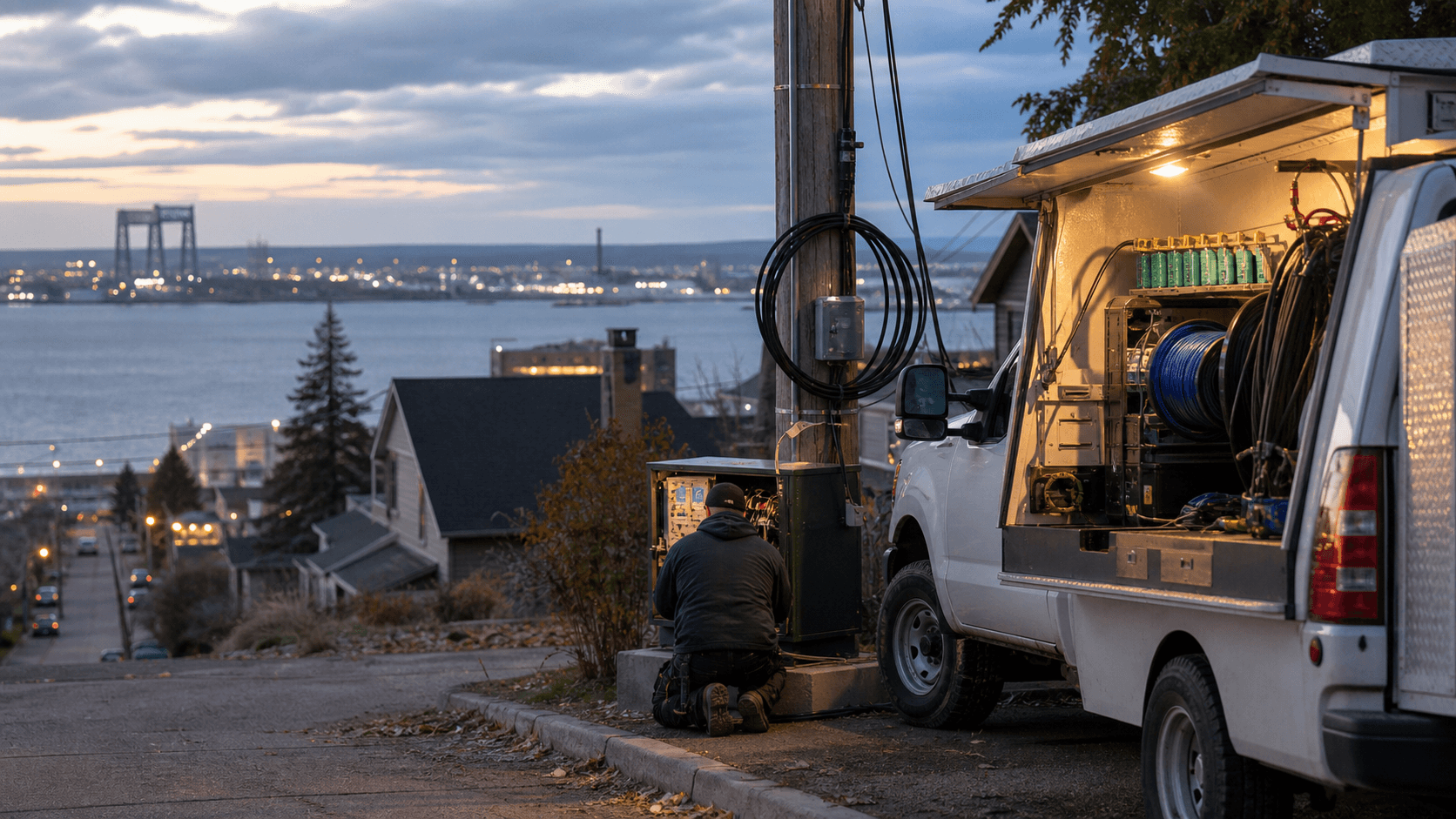 optbit évalue la confiance internet à Duluth à travers une empreinte de routage réduite