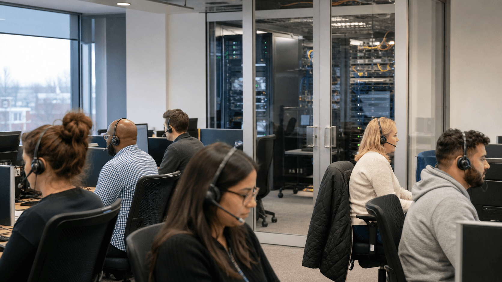 Editorial infrastructure image for Five9 Inc., UK Limited