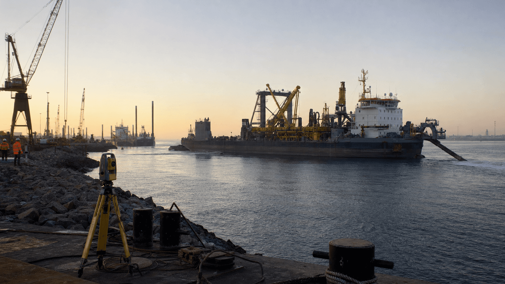 Editorial infrastructure image for Jan De Nul Dredging NV