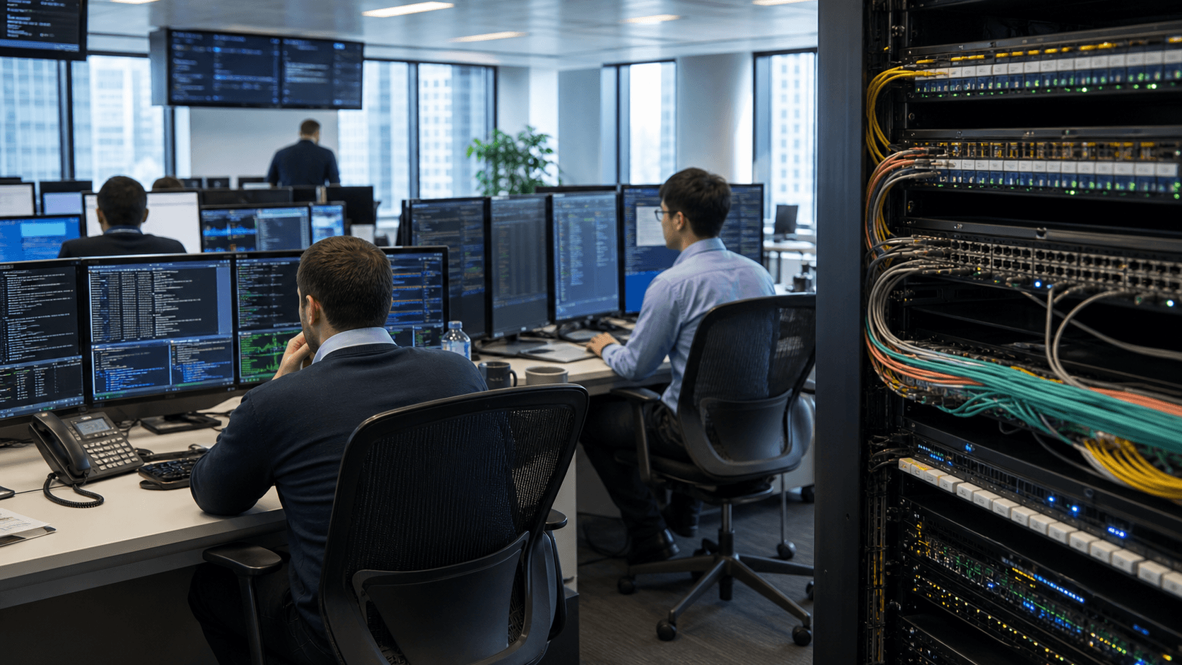 Editorial infrastructure image for Jane Street Europe Ltd