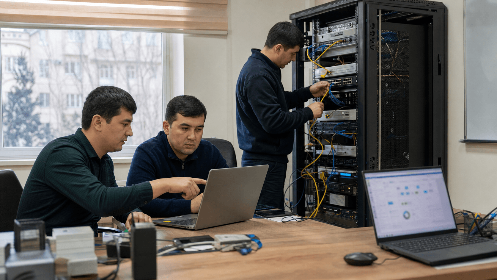 Editorial infrastructure image for LLC Zaitoon technology