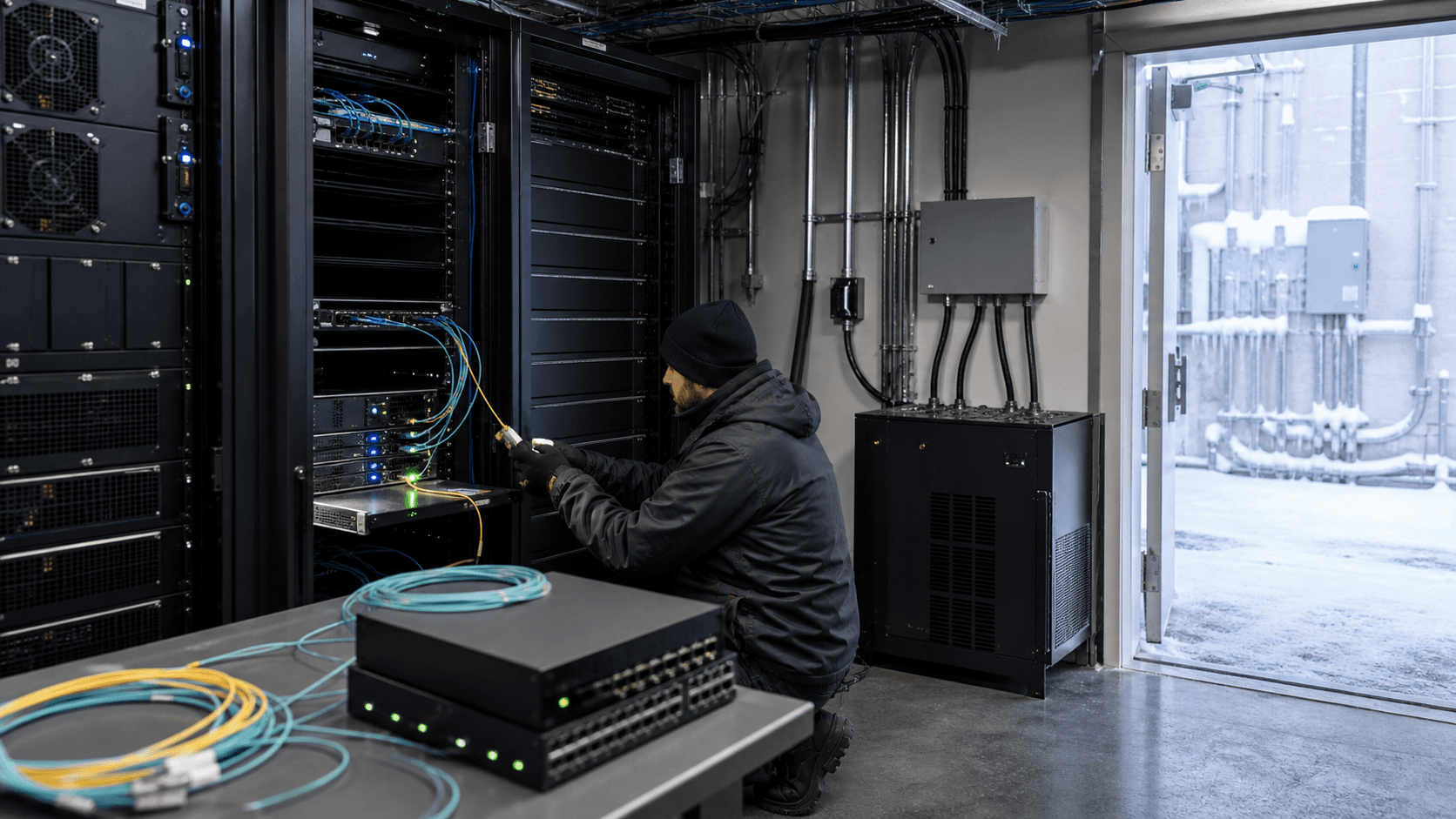 StormWeb Canada Hosting Inc. vende capacidade hospedada que ainda depende de racks, trânsito e janelas de reparo