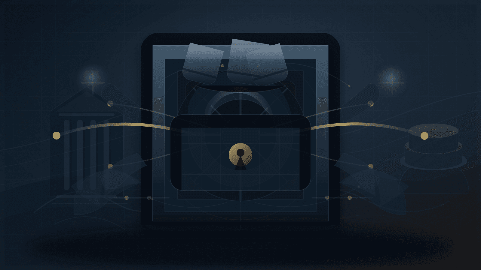 AFRINIC sanctions and compliance pressure registry governance risk editorial illustration