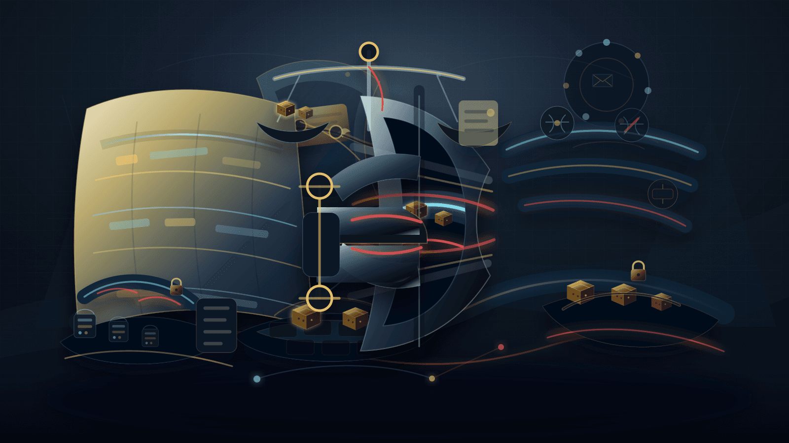 ARIN capital control registry governance risk editorial illustration