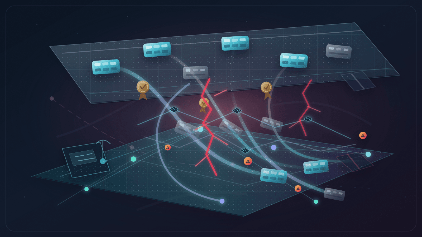 ARIN IPv4 leasing and shadow allocation registry governance risk editorial illustration