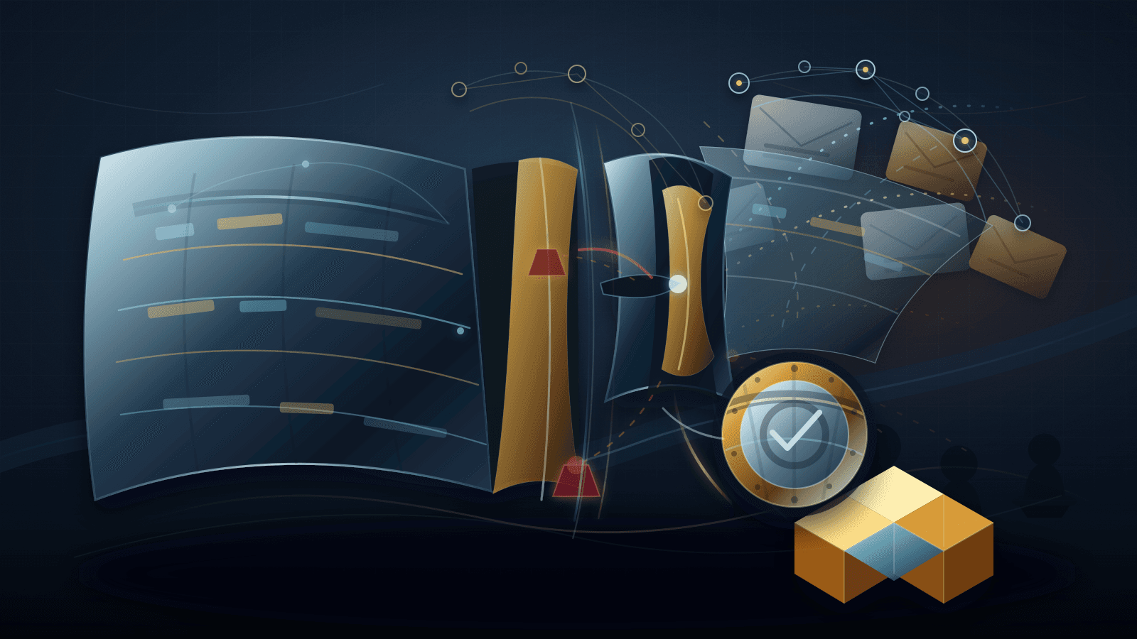 ARIN policy mailing-list economics registry governance risk editorial illustration