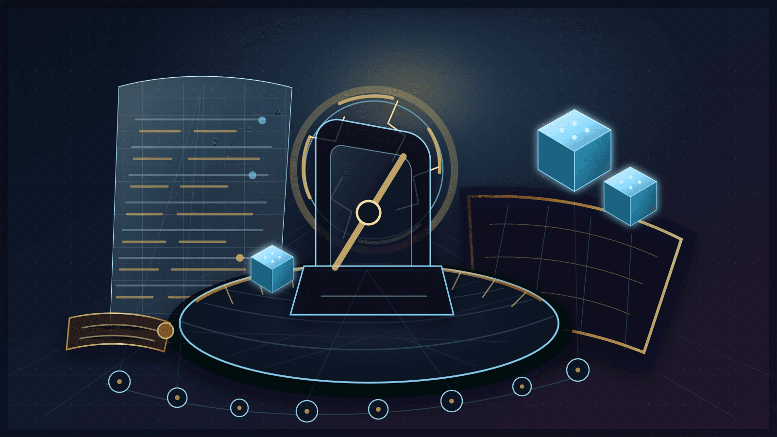 ARIN post-exhaustion legitimacy registry governance risk editorial illustration