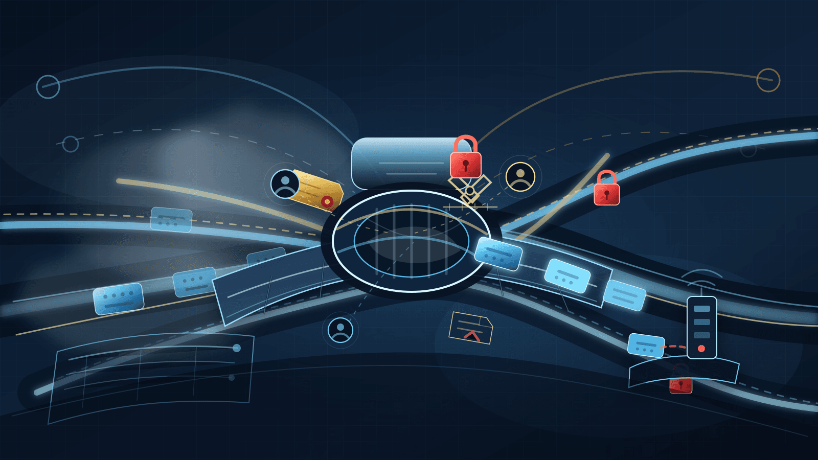 ARIN transfer market architecture registry governance risk editorial illustration