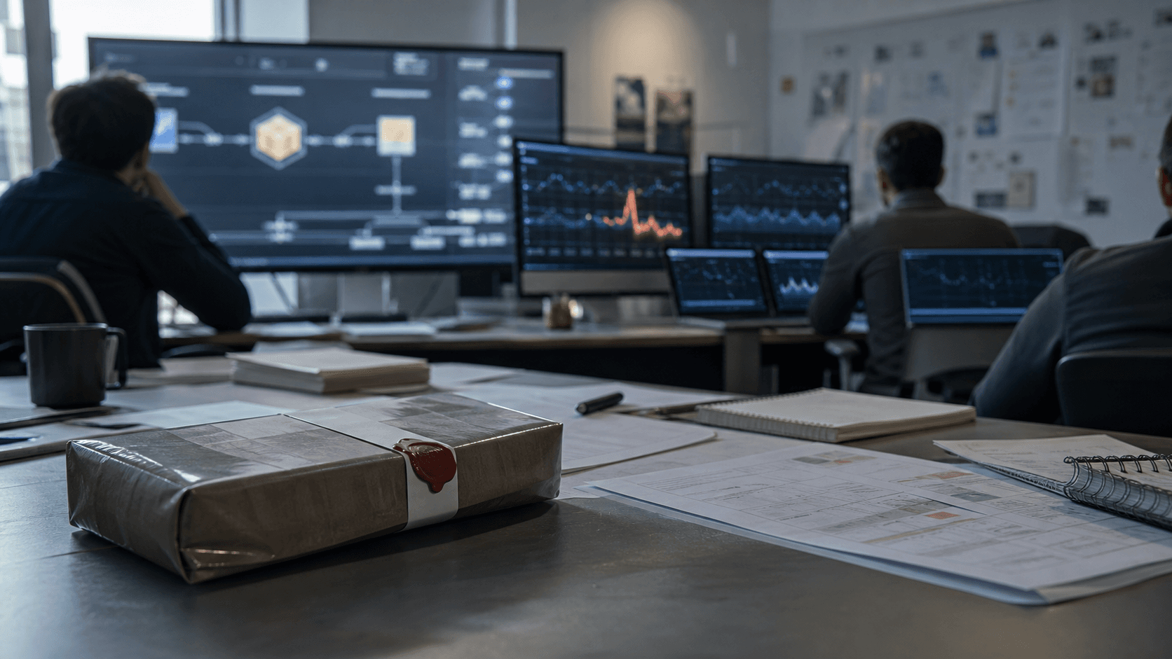 Photorealistic editorial risk and accountability image for 3CX and the seven-day warning: accountability when a signed desktop update becomes the attack path