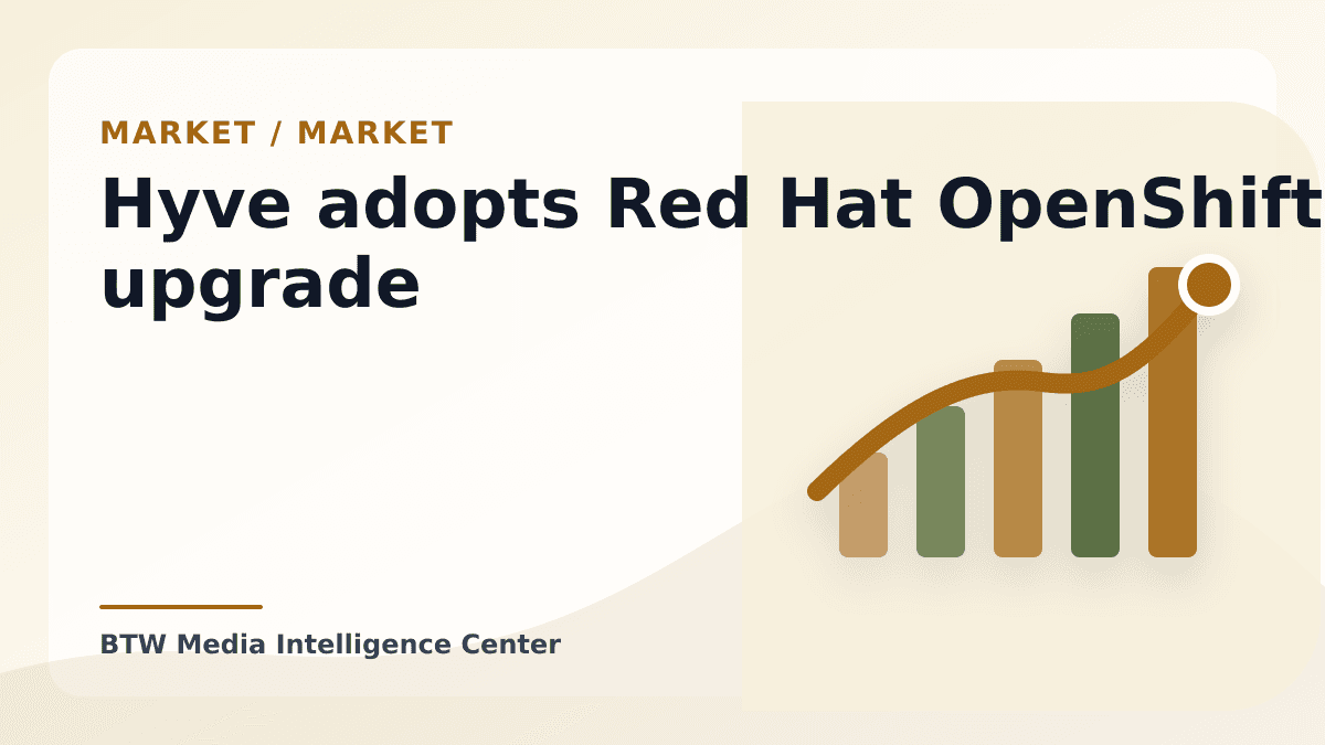 Hyve adopte la mise à niveau Red Hat OpenShift