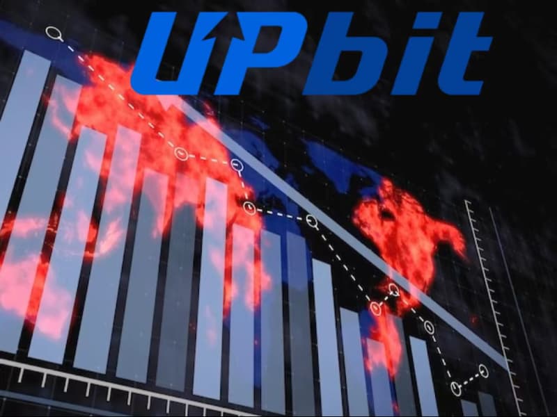 加密货币交易所 Upbit 日交易量 4 月跌至 38 亿美元