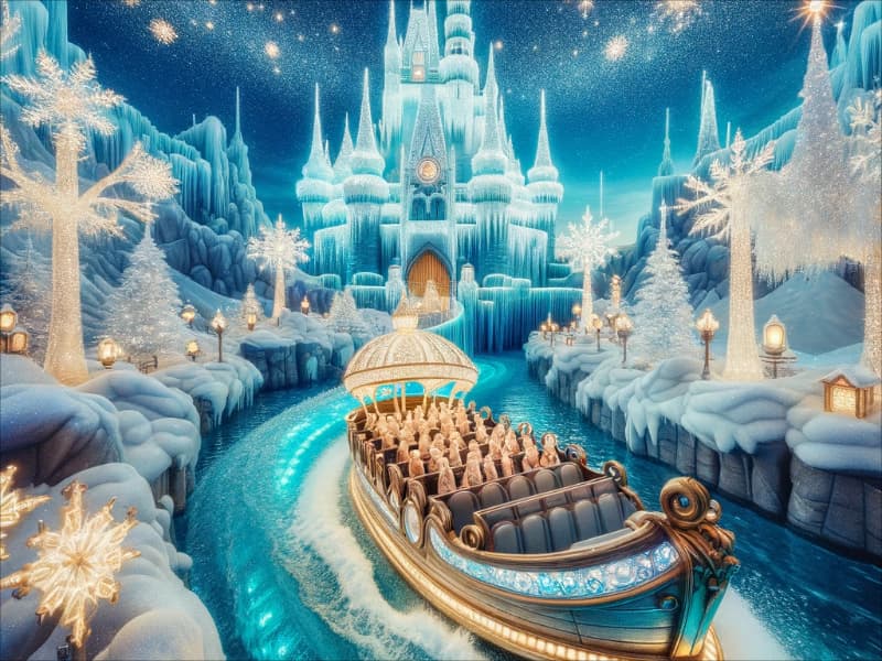 La nouvelle attraction Frozen de Tokyo Disney: une technologie de pointe