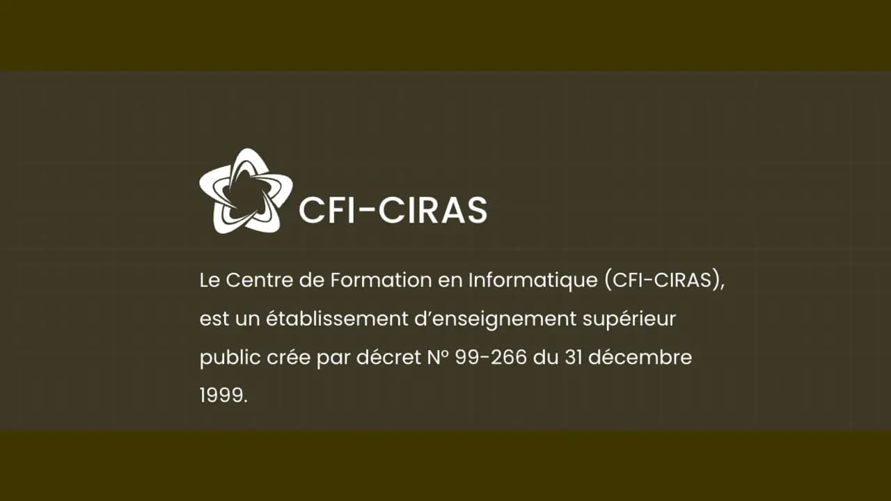 CIRAS: Fortalece o treinamento em TI no Congo