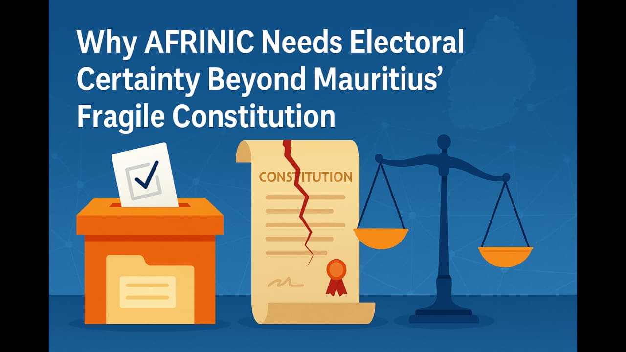 Why AFRINIC needs certainty beyond Mauritius’ constitution