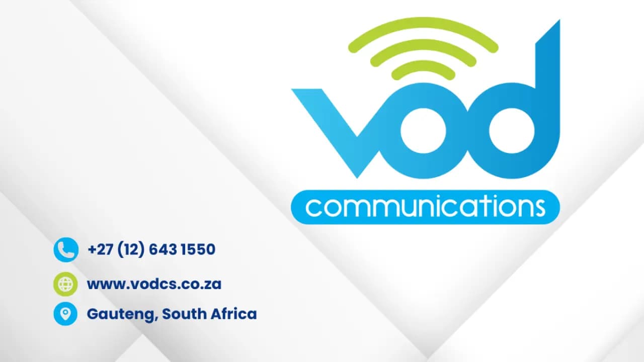 VOD Communications: الموزع الرئيسي للاتصالات في جنوب أفريقيا