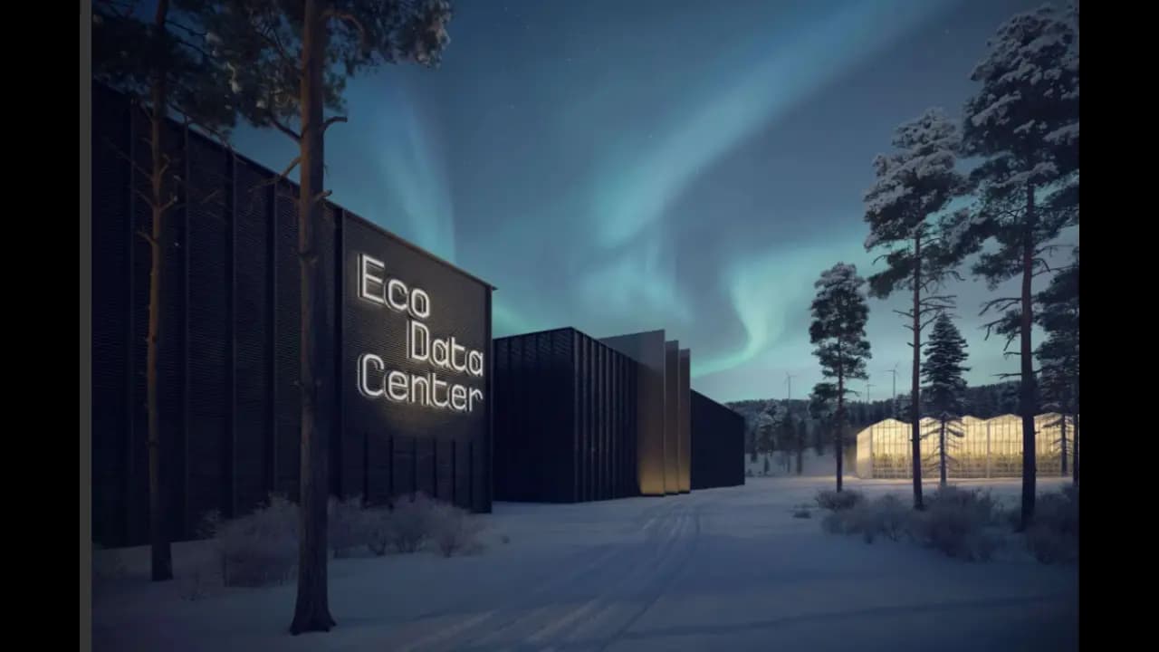 EcoDataCenter がスウェーデンで AI とクラウドのデータ成長を拡大