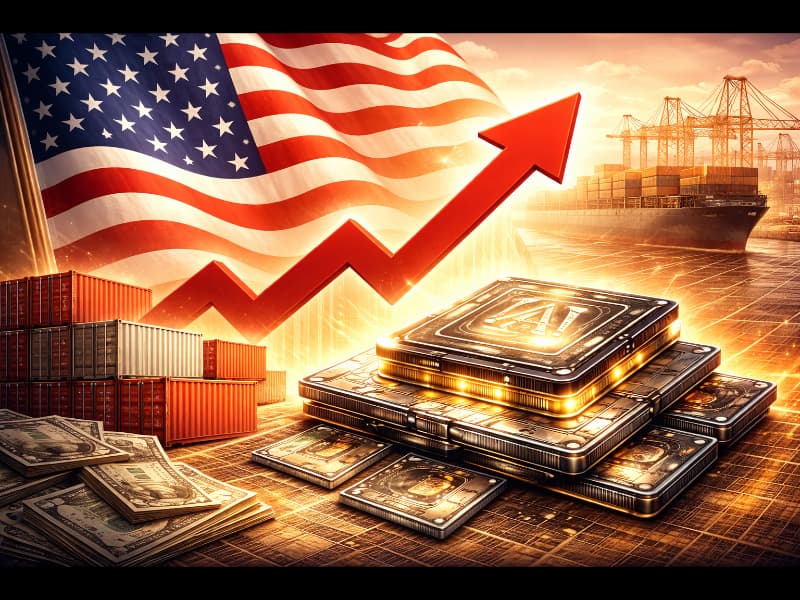 Trump impose un tarif de 25 % sur certaines puces de calcul avancées