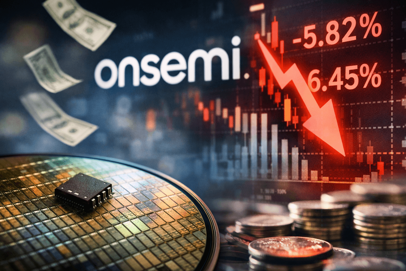 Onsemi no alcanza ingresos y alimenta temores de exceso de chips