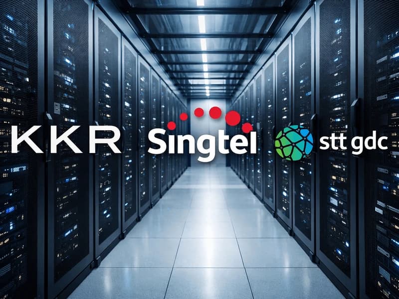KKR e Singtel adquirem o controle total da STT GDC em uma transação de US$ 5,2 bilhões