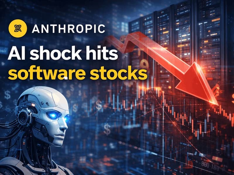 El shock de Anthropic AI sacude las acciones de software a nivel mundial