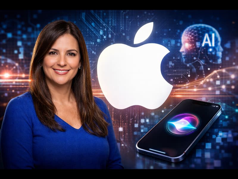 Apple recrute une ex-dirigeante IA de Google pour Siri