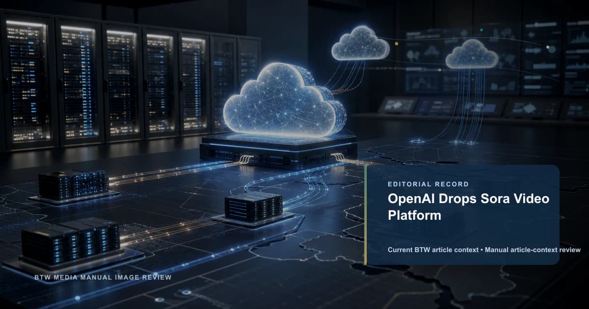 OpenAI Drops Sora Video Platform
