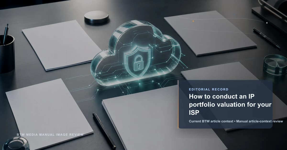如何为您的 ISP 进行 IP 组合估值