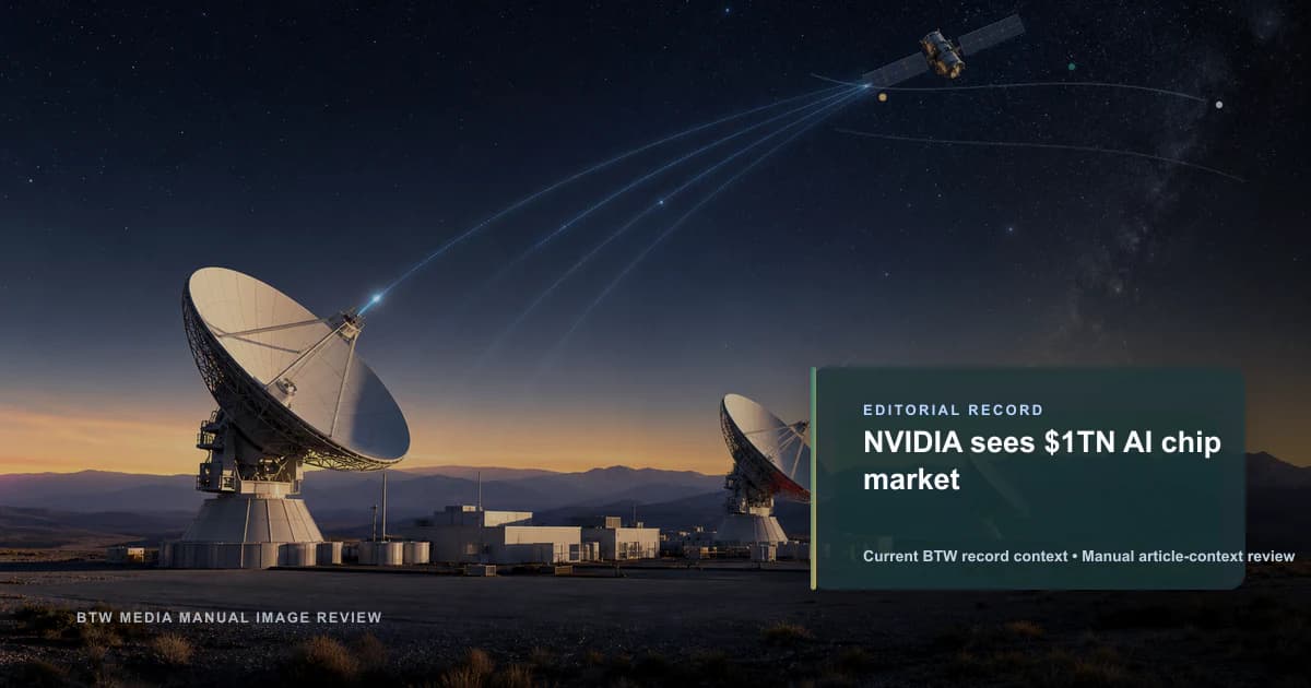 NVIDIA prévoit un marché des puces IA de 1 000 milliards de dollars