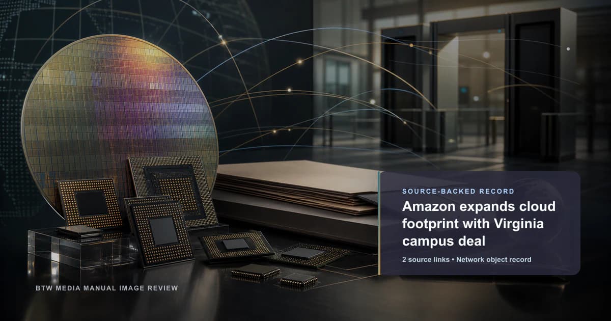Amazon étend son empreinte cloud avec l'acquisition d'un campus en Virginie