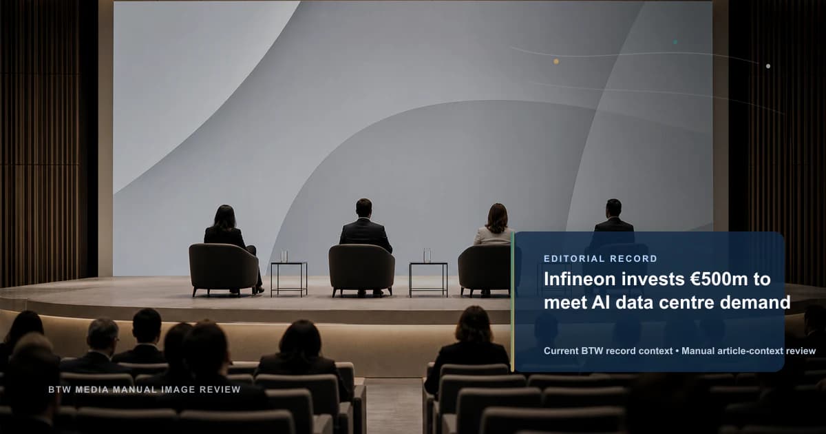 Infineon investit 500 millions d'euros pour répondre à la demande des centres de données IA