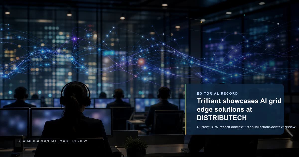 Trilliant présente ses solutions d'IA en périphérie de réseau à DISTRIBUTECH