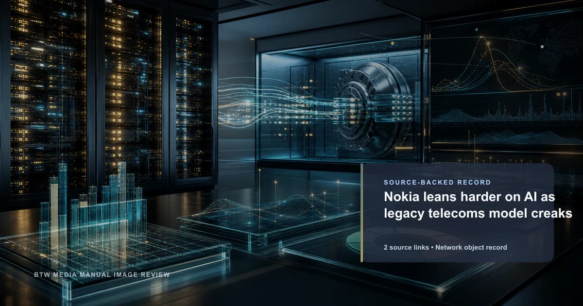 Nokia redobla su apuesta por la IA mientras el modelo de telecomunicaciones tradicional cruje