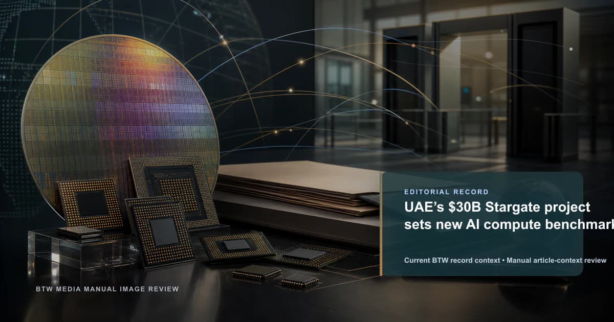 UAE’s $30B Stargate project sets new AI compute benchmark
