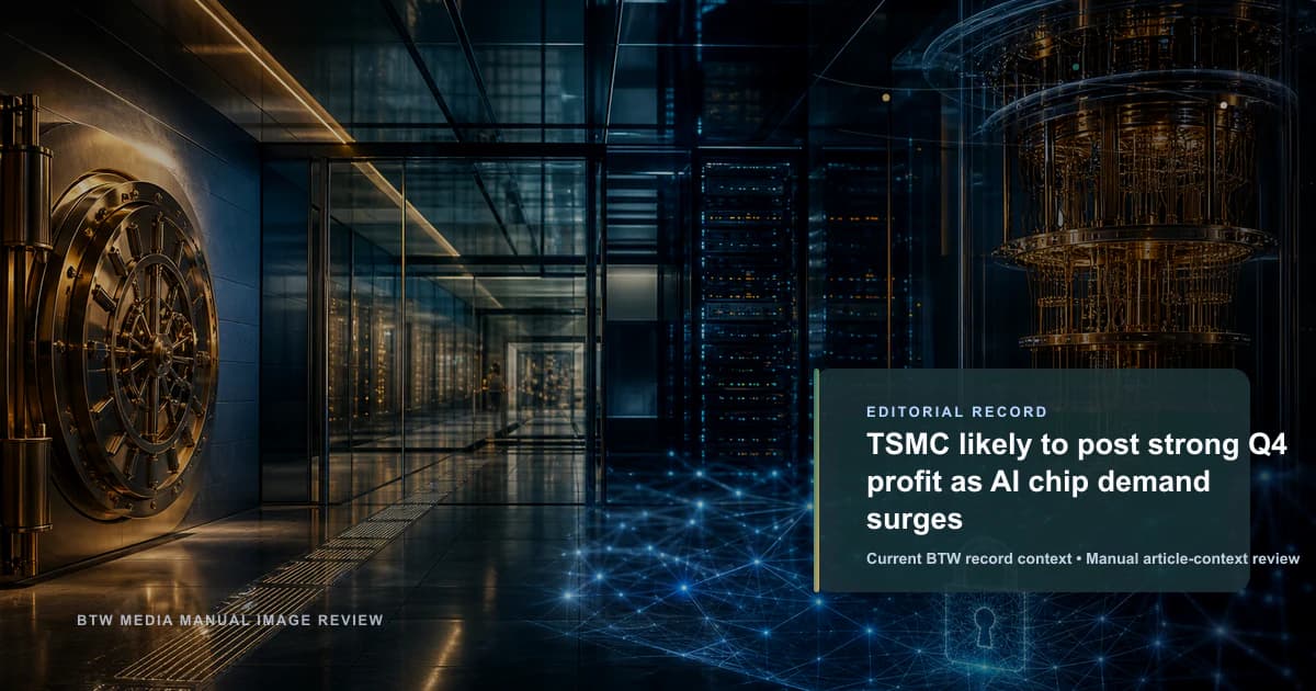 TSMC : bénéfice en forte hausse au T4 porté par la demande en puces IA