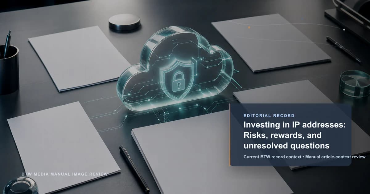 Investir dans les adresses IP : risques, récompenses et questions non résolues