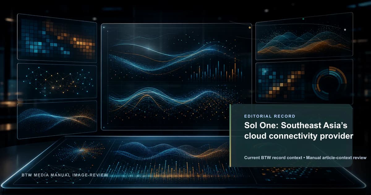 Sol One: fornecedor de conectividade em nuvem no Sudeste Asiático