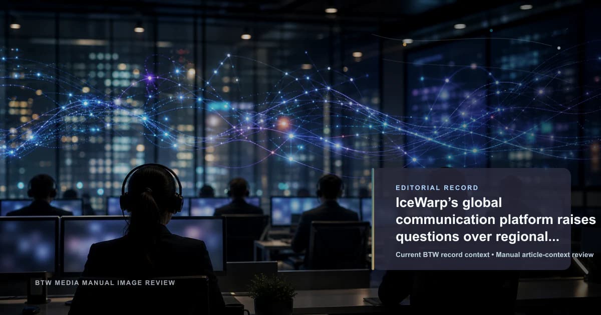 La plataforma de comunicación global de IceWarp plantea dudas sobre la autonomía regional
