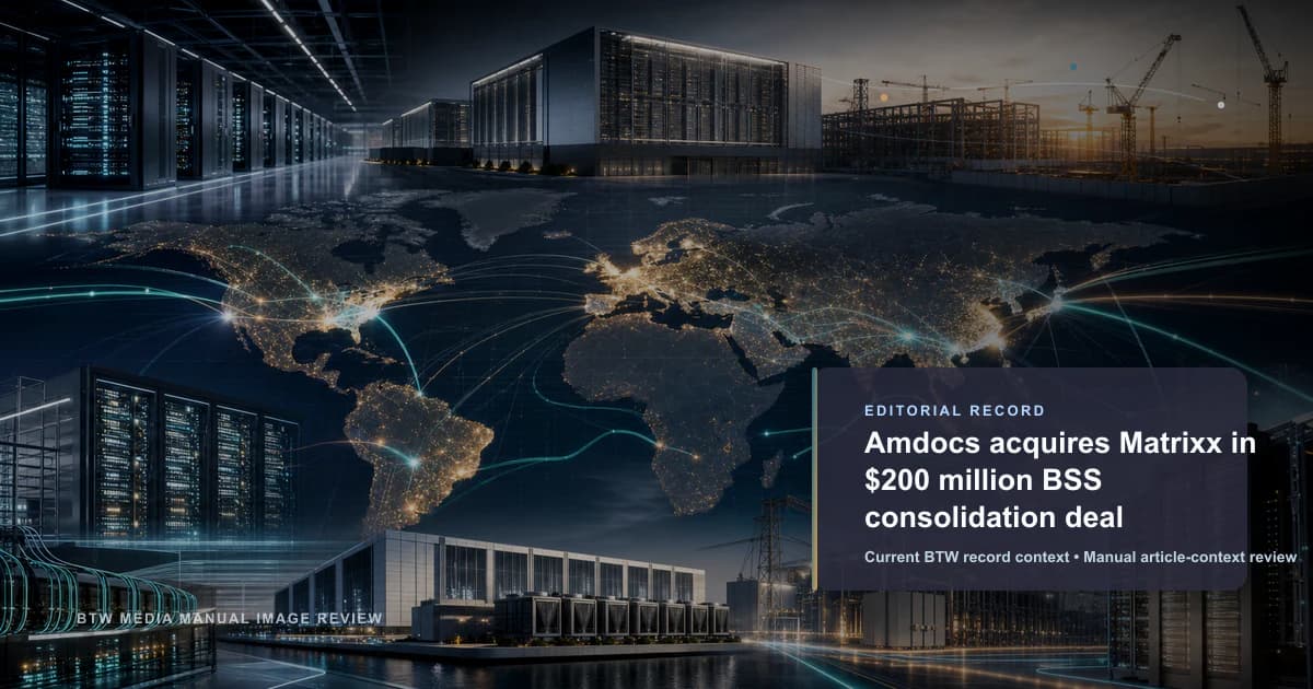 Amdocs adquiere Matrixx en un acuerdo de consolidación de BSS por 200 millones de dólares