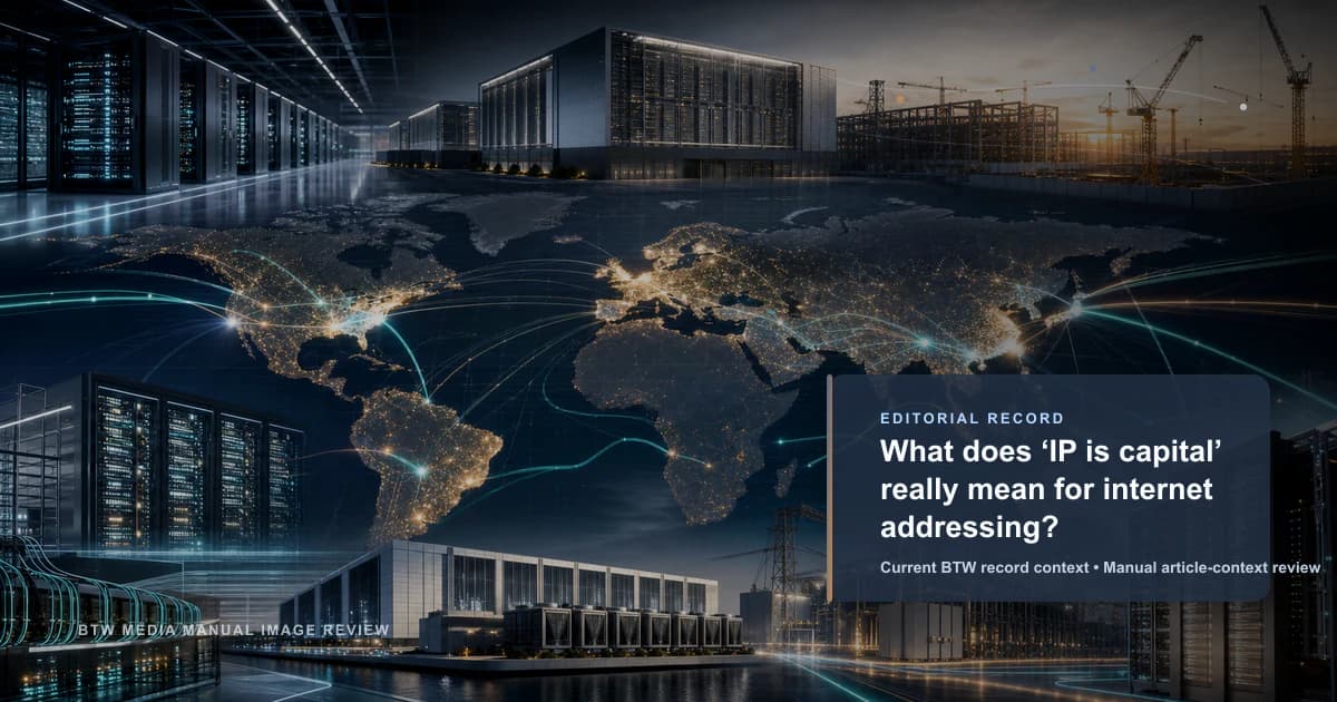 ¿Qué significa realmente ‘IP es capital’ para el direccionamiento de Internet?