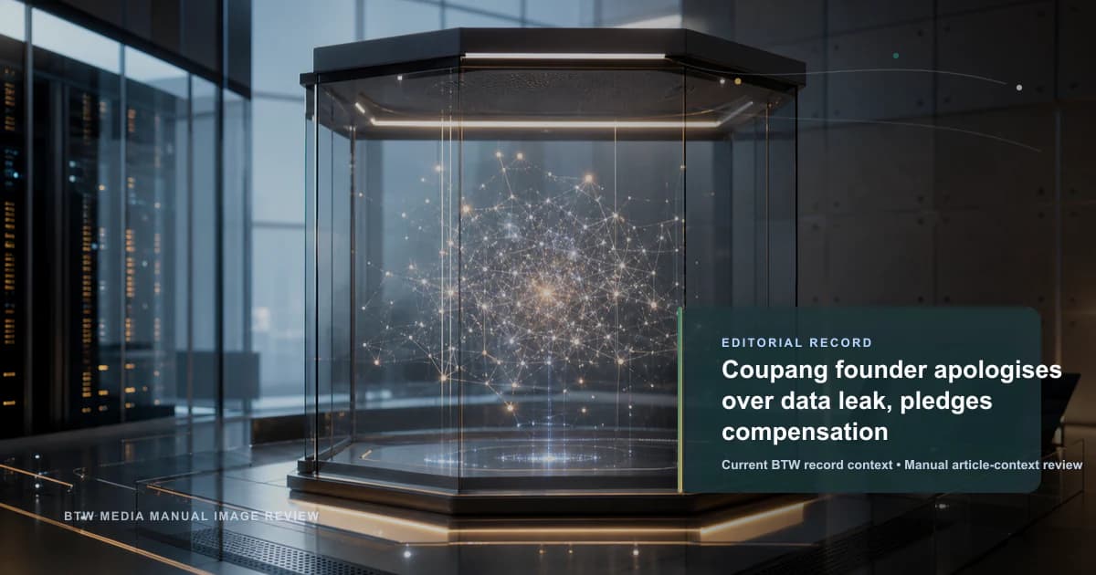 Fundador de Coupang se disculpa por filtración de datos y promete compensación