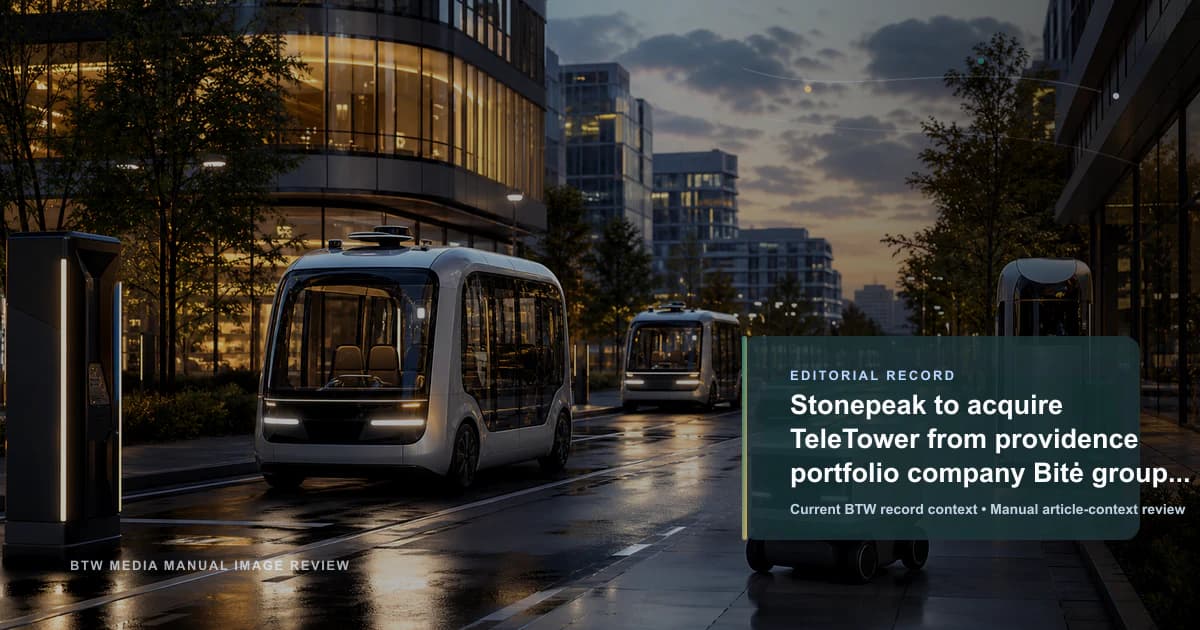 Stonepeak adquiere TeleTower de Bitė Group, empresa de cartera de Providence, creando un operador de torres báltico