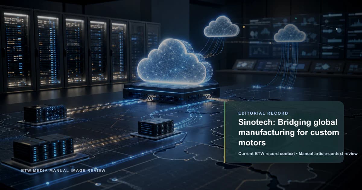Sinotech: Conectando la fabricación global de motores personalizados
