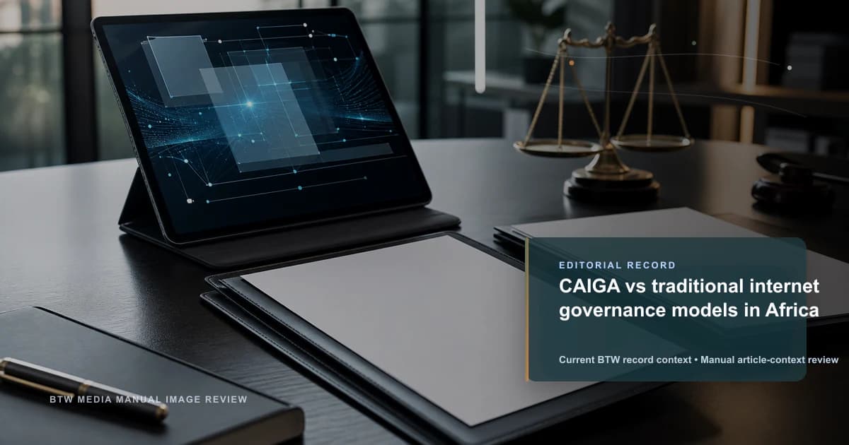 CAIGA vs modelos tradicionales de gobernanza de internet en África