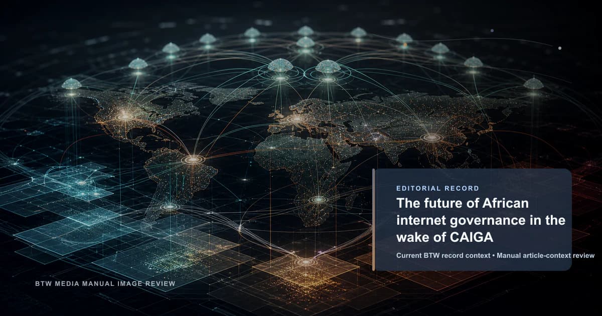 El futuro de la gobernanza de Internet en África a raíz de CAIGA