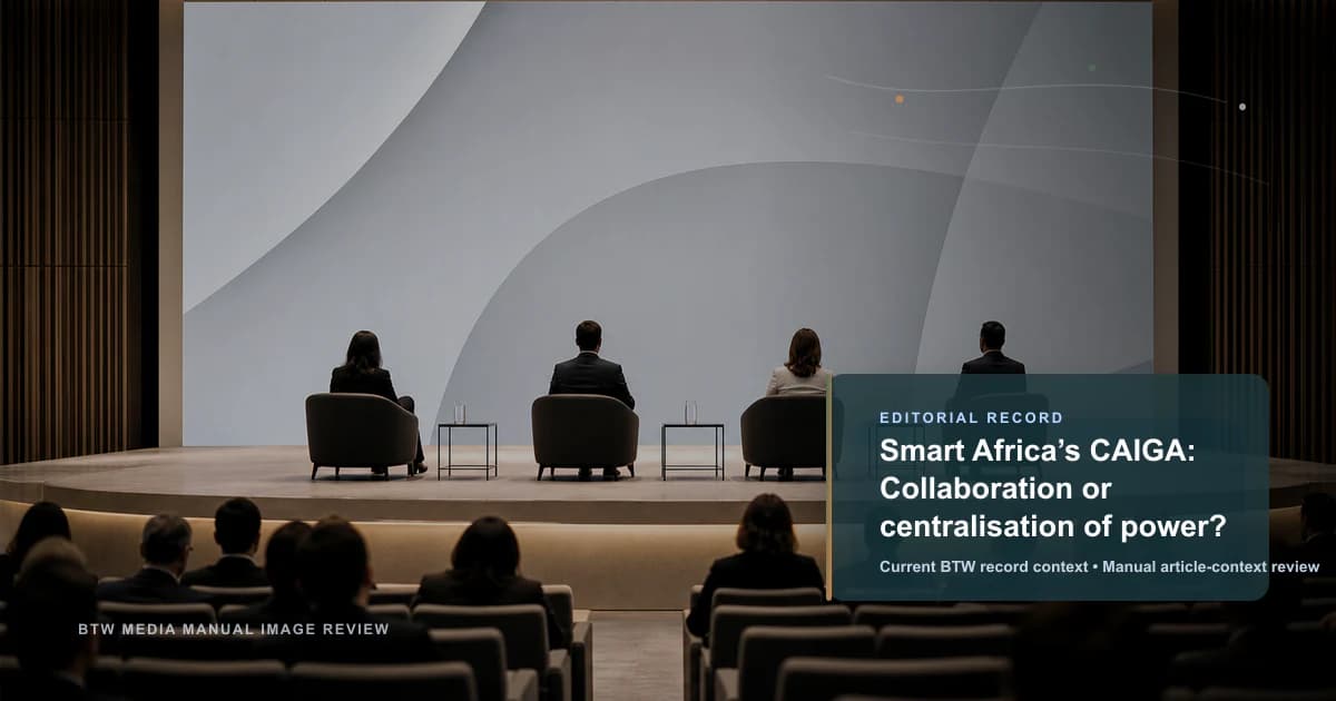 Smart Africa 的 CAIGA:合作还是权力集中?