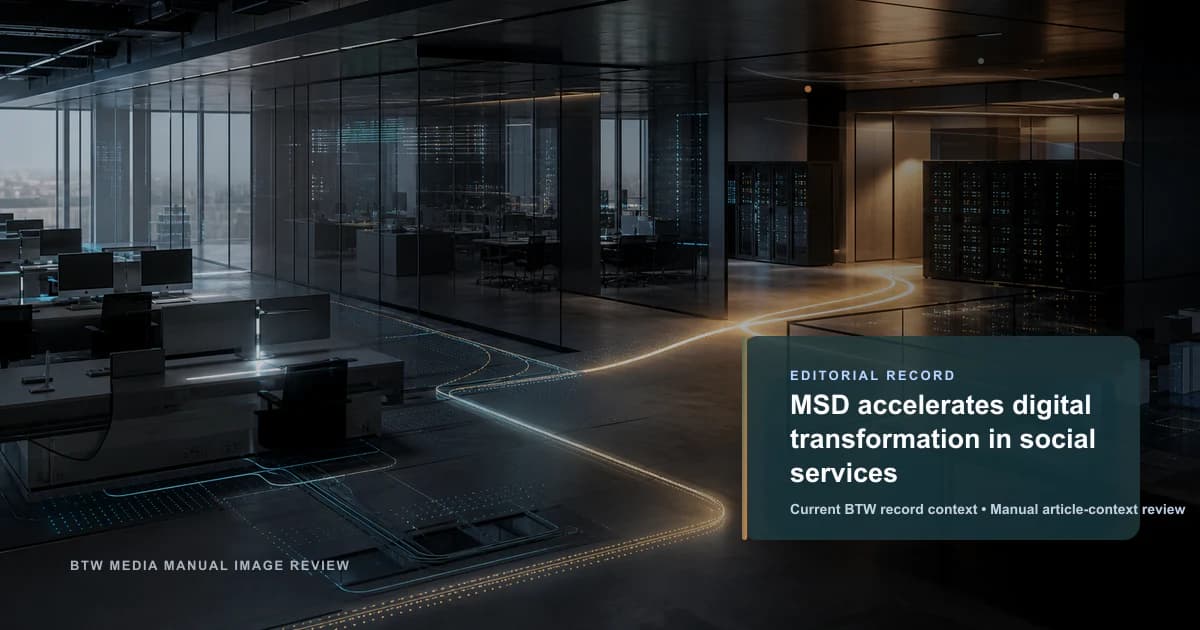 MSD 加速社会服务数字化转型