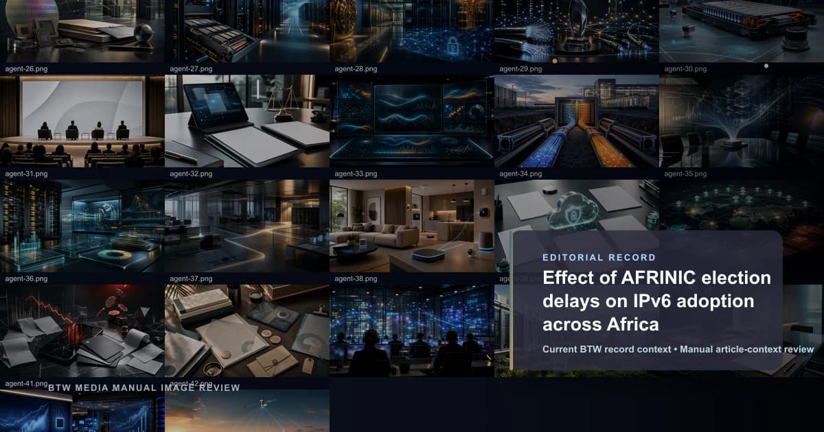 AFRINIC 选举延迟对非洲 IPv6 部署的影响