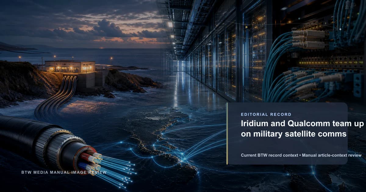 Iridium y Qualcomm se unen para comunicaciones satelitales militares