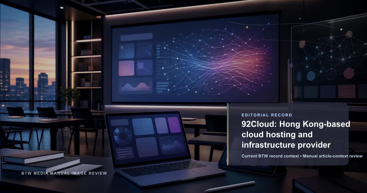 92Cloud: provedor de hospedagem em nuvem e infraestrutura baseado em Hong Kong